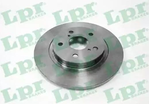 LPR T2060P Brake disc 290x11mm, 5, solid