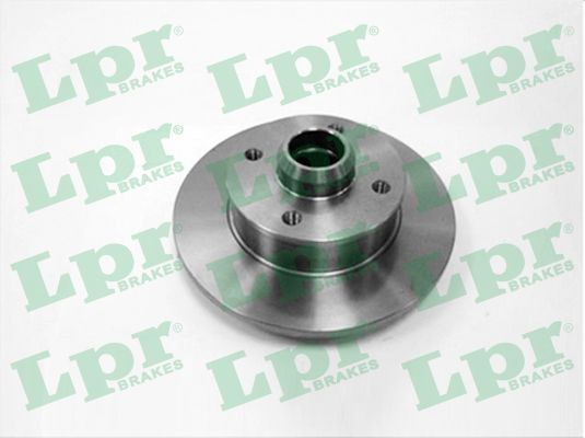 LPR V2241P Brake disc 226x10mm, 4, solid