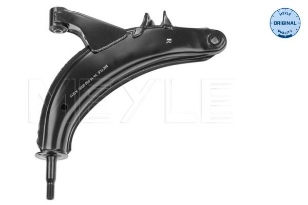 34-16 050 0005 MEYLE Control arm SUBARU ORIGINAL Quality, with rubber mount, without ball joint, Front Axle Right, Lower, Control Arm, Sheet Steel