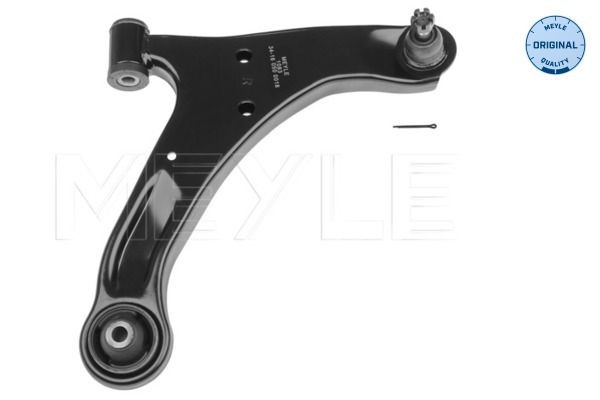 34-16 050 0018 MEYLE Control arm SUZUKI ORIGINAL Quality, with ball joint, with rubber mount, Lower, Front Axle Right, Control Arm, Sheet Steel
