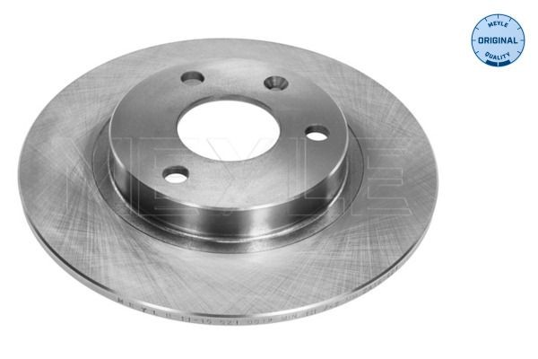 MBD0139 MEYLE Front Axle, 238x8mm, 3x98, solid Ø: 238mm, Num. of holes: 3, Brake Disc Thickness: 8mm Brake rotor 11-15 521 0012 buy