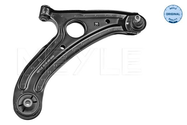 MEYLE 37-16 050 0007 Suspension arm ORIGINAL Quality, Lower, Front Axle Right, Control Arm, Sheet Steel