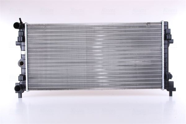 NISSENS 640012 Engine radiator Aluminium, 650 x 322 x 34 mm, with gaskets/seals, without expansion tank, without frame, Mechanically jointed cooling fins