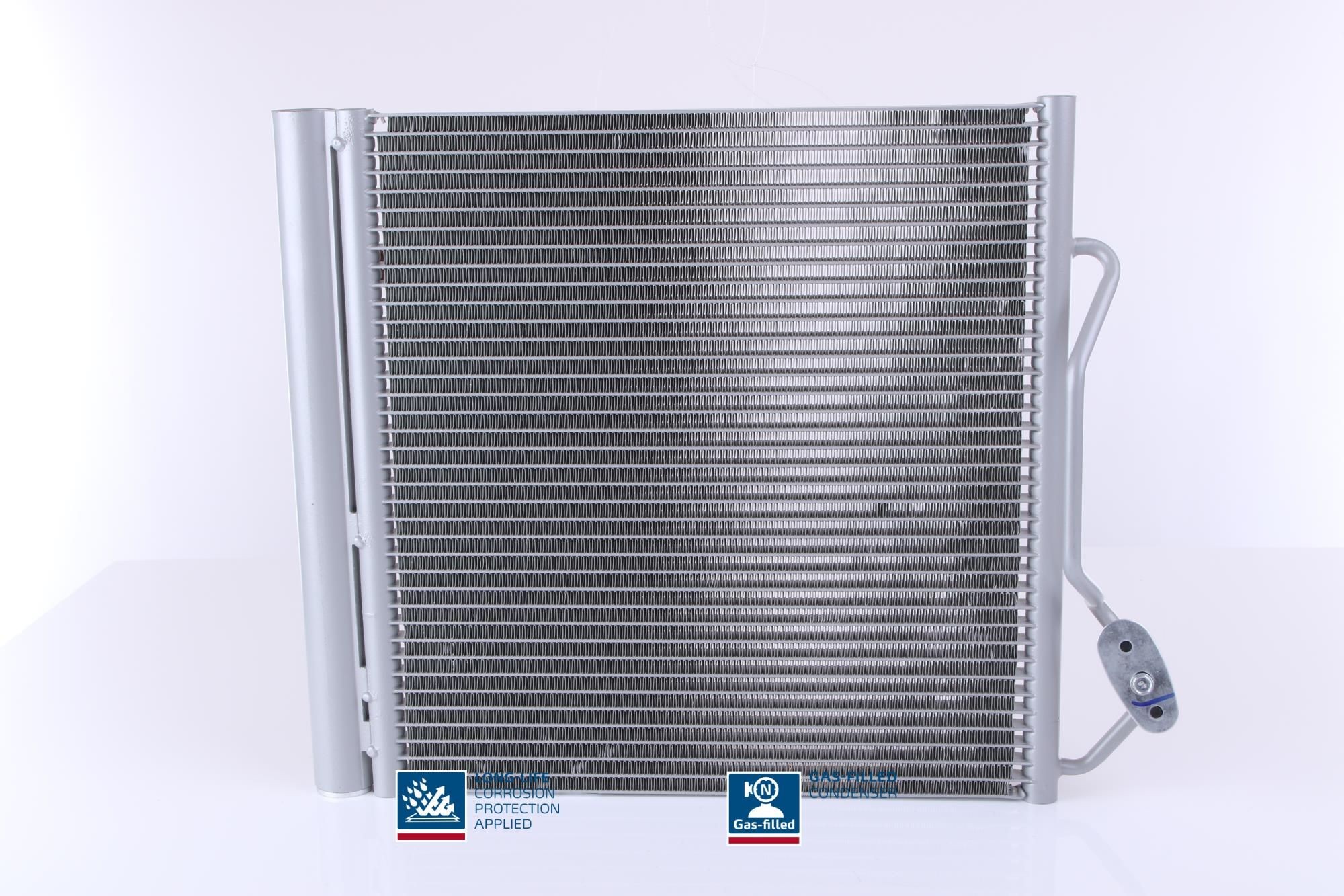 NISSENS 940192 Air conditioning condenser with dryer, Aluminium, 381mm, R 134a, R 1234yf