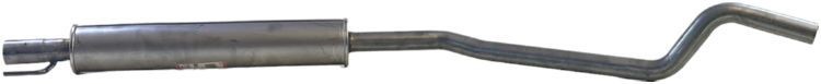 BOSAL Middle silencer 284-739 Opel ASTRA 2006