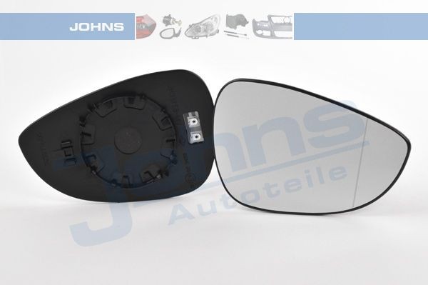 JOHNS 32 03 38-81 Wing mirror glass FORD FIESTA 2004 in original quality