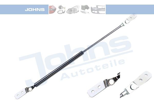 JOHNS 45 17 95-92 Tailgate strut 540N, 610 mm, Right Rear, with holder