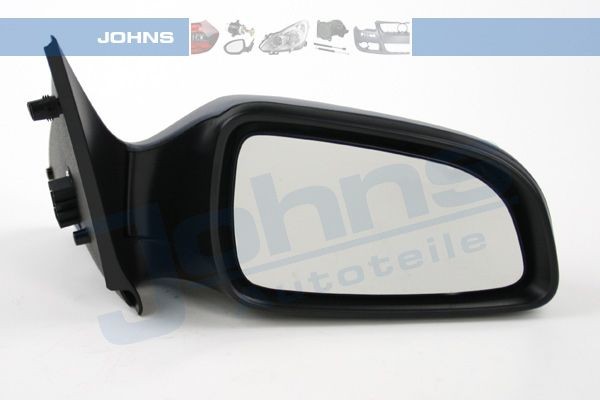 JOHNS Right, for electric mirror adjustment, Convex, Heatable, primed Side mirror 55 09 38-62 buy