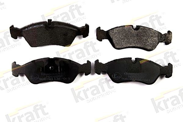 KRAFT 6001540 Brake pad set Front Axle, prepared for wear indicator