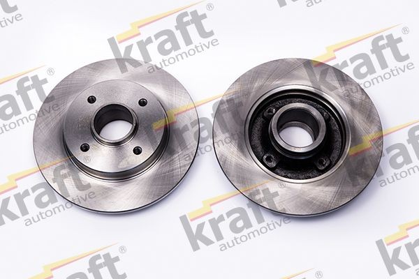 KRAFT 6055925 Brake disc 249, 249,0x9,0mm, 4, solid