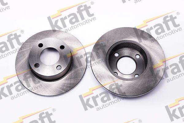 KRAFT 6040140 Brake disc 256, 256,0x12,9mm, 4, solid
