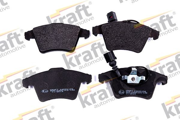 KRAFT 6000194 Brake pad set Front Axle, incl. wear warning contact