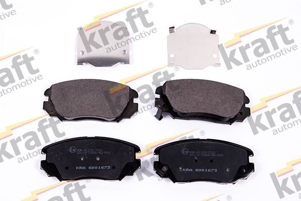 Great value for money - KRAFT Brake pad set 6001673