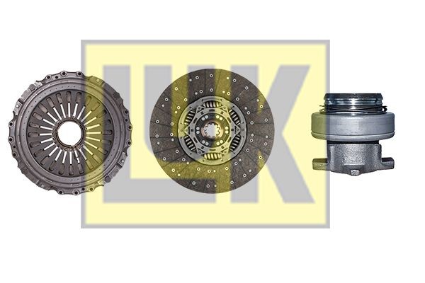 LuK BR 0222 643 3085 00 Clutch kit with clutch release bearing, with clutch disc, 430mm