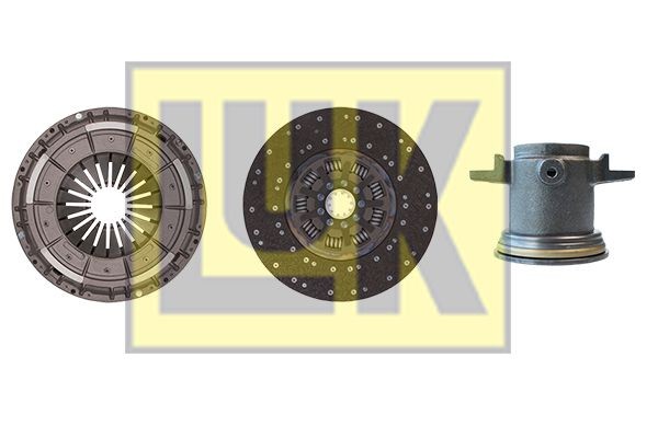 LuK BR 0222 643309700 Clutch Pressure Plate A0032509004