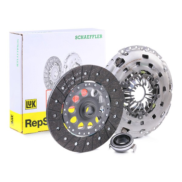 LuK 624 3356 00 Clutch kit for engines with dual-mass flywheel, with clutch release bearing, Requires special tools for mounting, Check and replace dual-mass flywheel if necessary., with automatic adjustment, 240mm