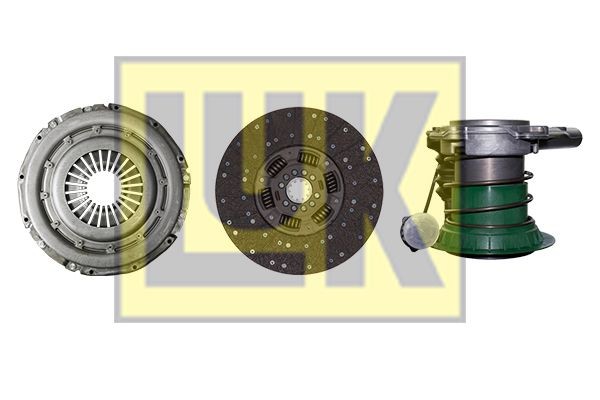LuK with central slave cylinder, 360mm Ø: 360mm Clutch replacement kit 636 3025 33 buy