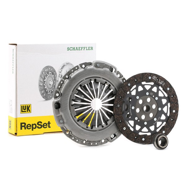 LuK BR 0222 623 3274 00 Clutch kit for engines with dual-mass flywheel, with clutch release bearing, with clutch disc, Check and replace dual-mass flywheel if necessary., 230mm