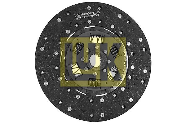 LuK BR 0222 with clutch release bearing, 240mm Ø: 240mm Clutch replacement kit 624 0889 60 buy