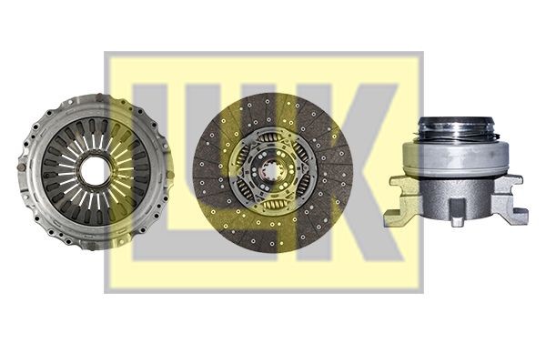 LuK BR 0222 643 3260 00 Clutch kit with clutch release bearing, 430mm