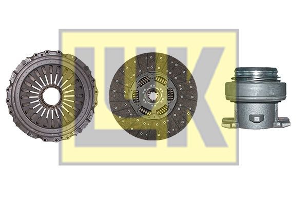 LuK BR 0222 643 3325 00 Clutch kit with clutch release bearing, 430mm