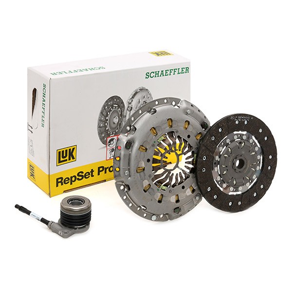 LuK for engines with dual-mass flywheel, with central slave cylinder, Requires special tools for mounting, Check and replace dual-mass flywheel if necessary., with automatic adjustment, 240mm Ø: 240mm Clutch replacement kit 624 3145 33 buy