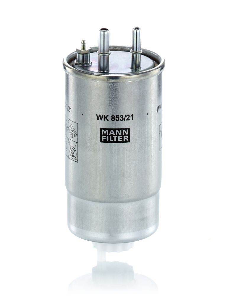 Filtro diesel WK 853/21 MANN-FILTER Filtro per condotti/circuiti, 9,5mm