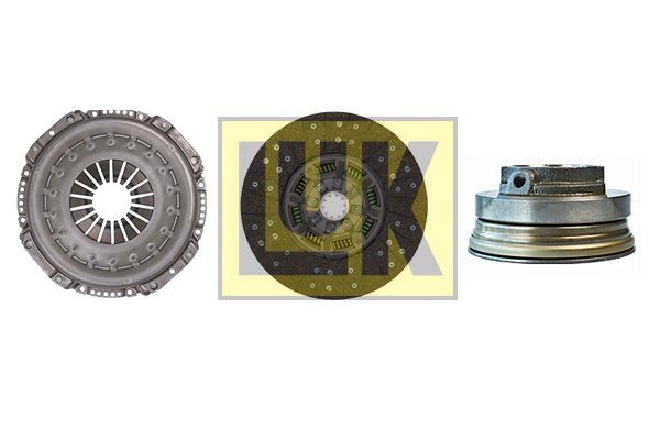 LuK BR 0222 with clutch release bearing, 310mm Ø: 310mm Clutch replacement kit 631 2873 00 buy