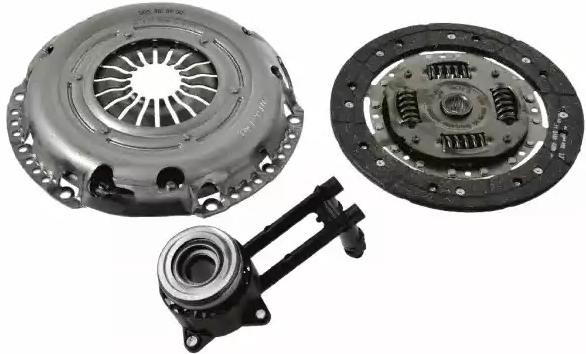 Clutch kit LuK 622 2414 33 - Clutch system spare parts for Ford order