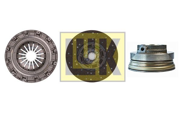 LuK BR 0222 with clutch release bearing, 330mm Ø: 330mm Clutch replacement kit 633 2903 00 buy
