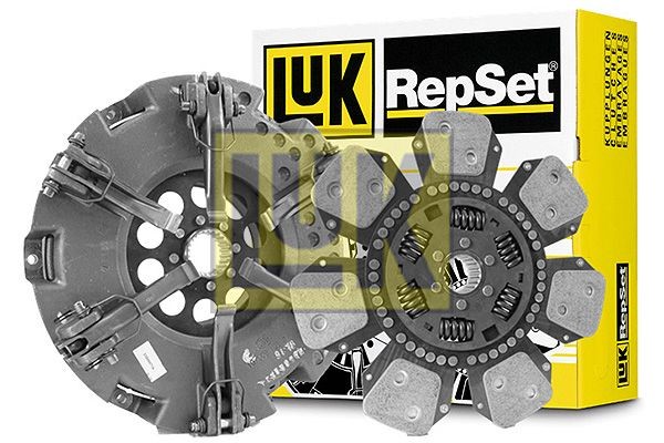 LuK BR 0222 without clutch release bearing, 350mm Ø: 350mm Clutch replacement kit 635 1402 09 buy