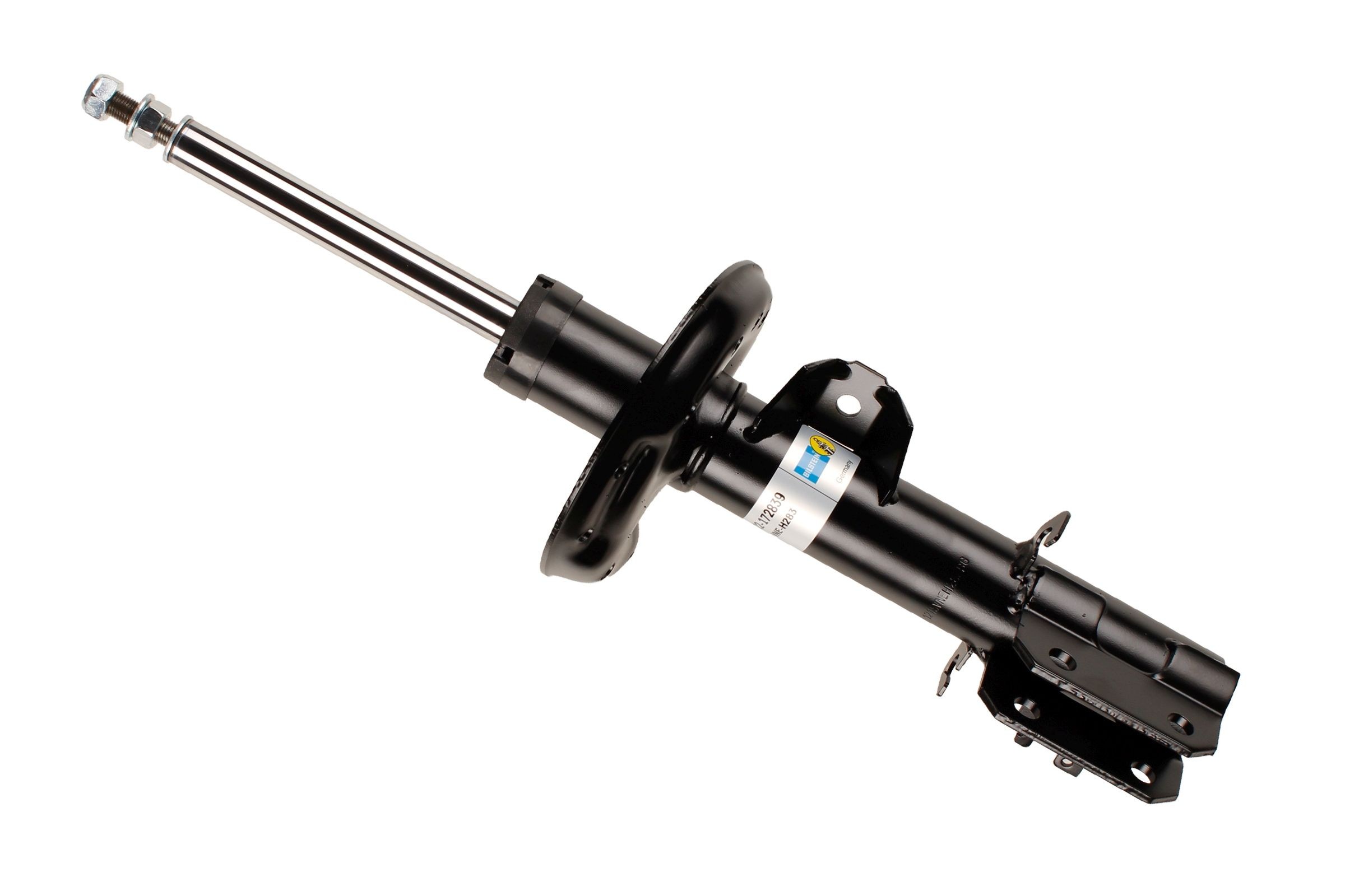 BILSTEIN - B4 OE Replacement 22-172839 Shock absorber Front Axle Left, Gas Pressure, Twin-Tube, Suspension Strut, Top pin, Bottom Clamp