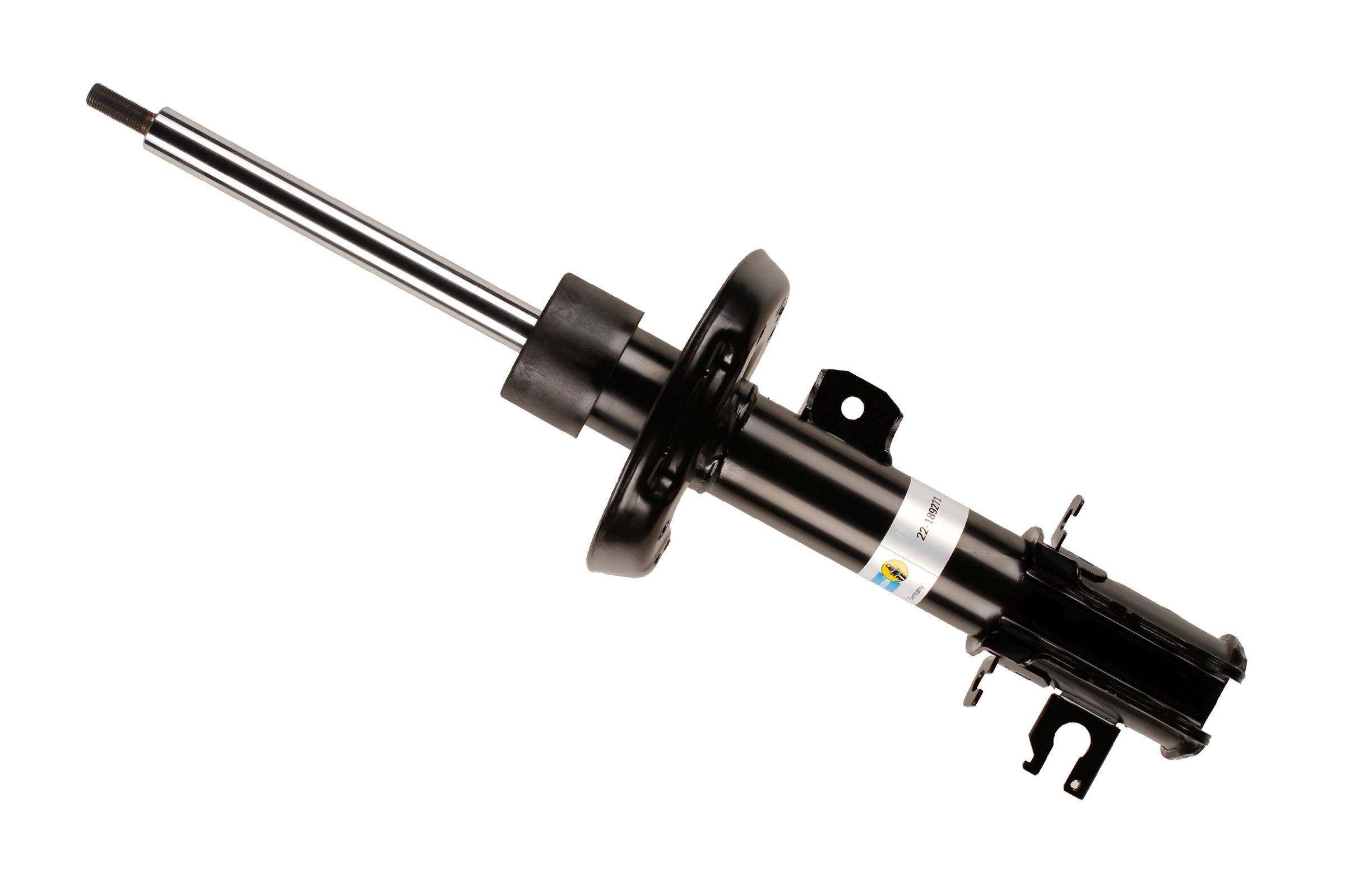 BILSTEIN - B4 OE Replacement 22-189271 Shock absorber Front Axle Left, Gas Pressure, Twin-Tube, Suspension Strut, Top pin, Bottom Clamp