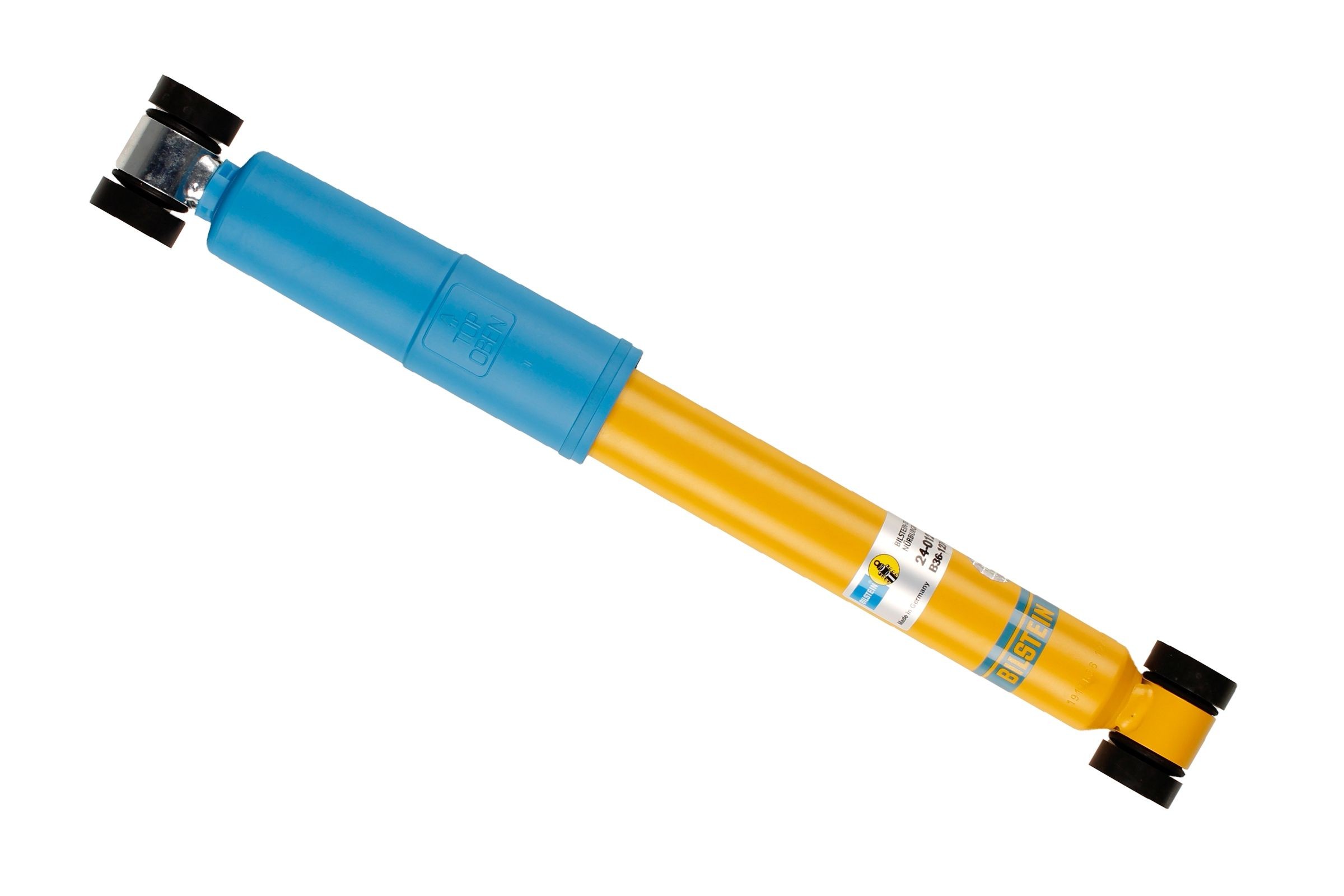 BILSTEIN - B6 Performance 24-012744 Shock absorber Rear Axle, Gas Pressure, Monotube, Absorber does not carry a spring, Top eye, Bottom eye