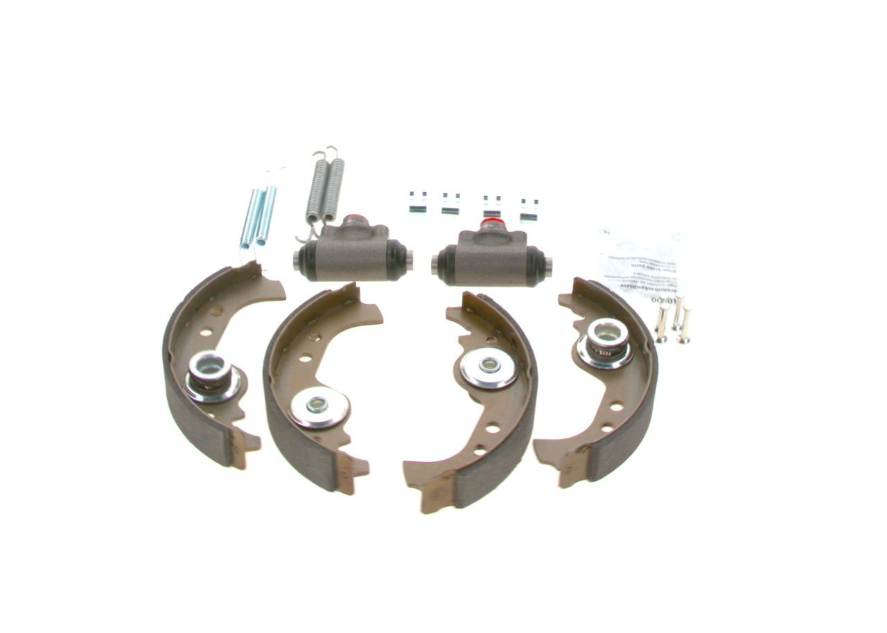 BOSCH 0204113501 Brake Set, drum brakes with wheel brake cylinder, with accessories