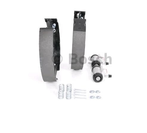 BOSCH 0204114152 Brake Set, drum brakes with accessories, with wheel brake cylinder