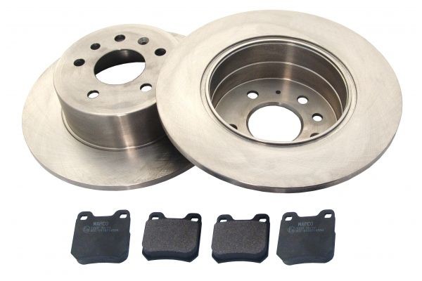Great value for money - MAPCO Brake discs and pads set 47677