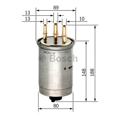 OEM-quality BOSCH 0 450 906 508 Fuel filters