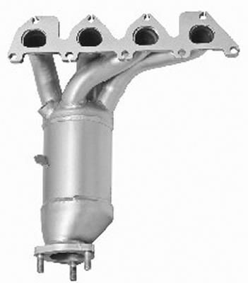 VEGAZ VK-335 Catalytic converter Euro 4, with attachment material, Front, Length: 400 mm