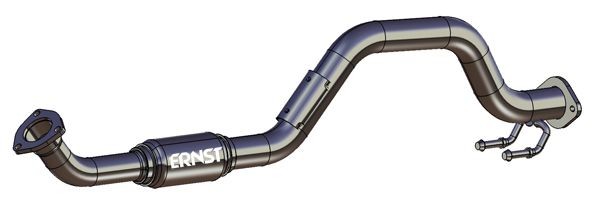 VEGAZ VR-300 Exhaust Pipe Front