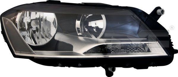 TYC 20-12515-05-2 Headlight Right, H7/H7, for right-hand traffic, with electric motor