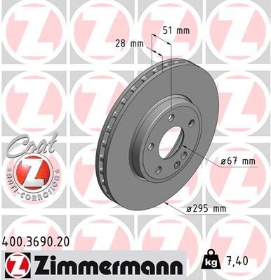 ZIMMERMANN COAT Z 400369020 Coolant fan switch MERCEDES-BENZ A-Class (W176) A 200 (176.043) 156 hp Petrol 2016