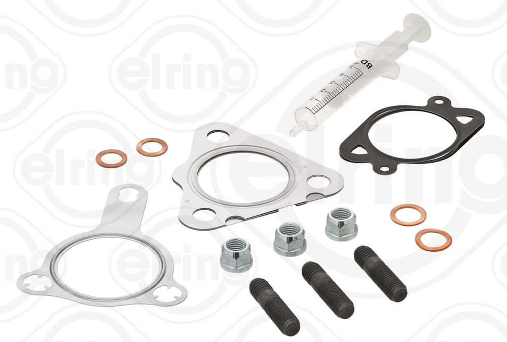 895.670 ELRING Turbocharger gasket CHEVROLET with gaskets/seals, with bolts/screws