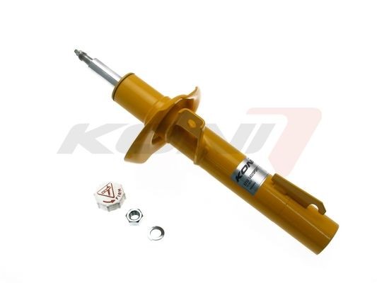 KONI Original 8710-1432SPORT Shock absorber Oil Pressure, 575x402 mm, Twin-Tube, Suspension Strut, Top pin, Bottom Clamp