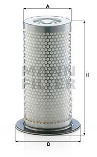MANN-FILTER 219mm, 158mm, Filter Insert Height: 219mm Engine air filter C 16 142/1 buy
