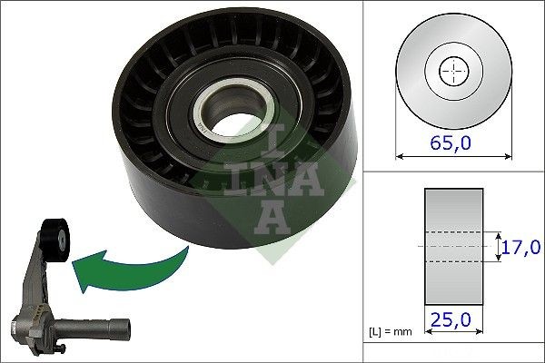 INA 531 0866 10 Tensioner pulley