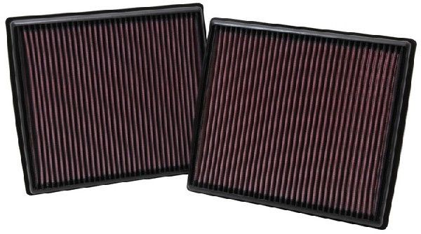 K&N Filters 33-2973 Air filter 29mm, 184mm, 257mm, Flat, Long-life Filter