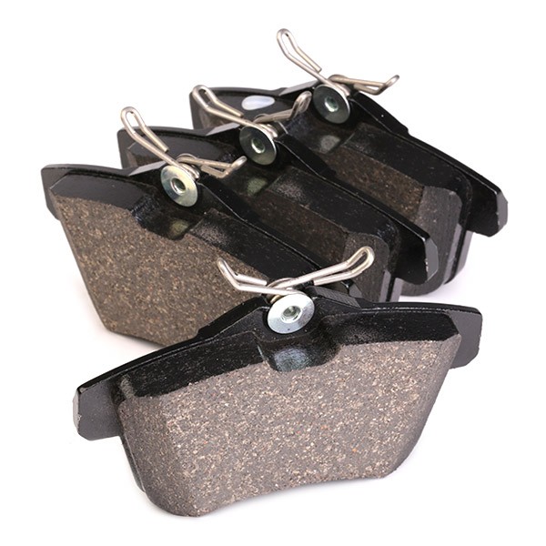 13.0460-2761.2 Set of brake pads 602761 ATE excl. wear warning contact, with brake caliper screws, with accessories