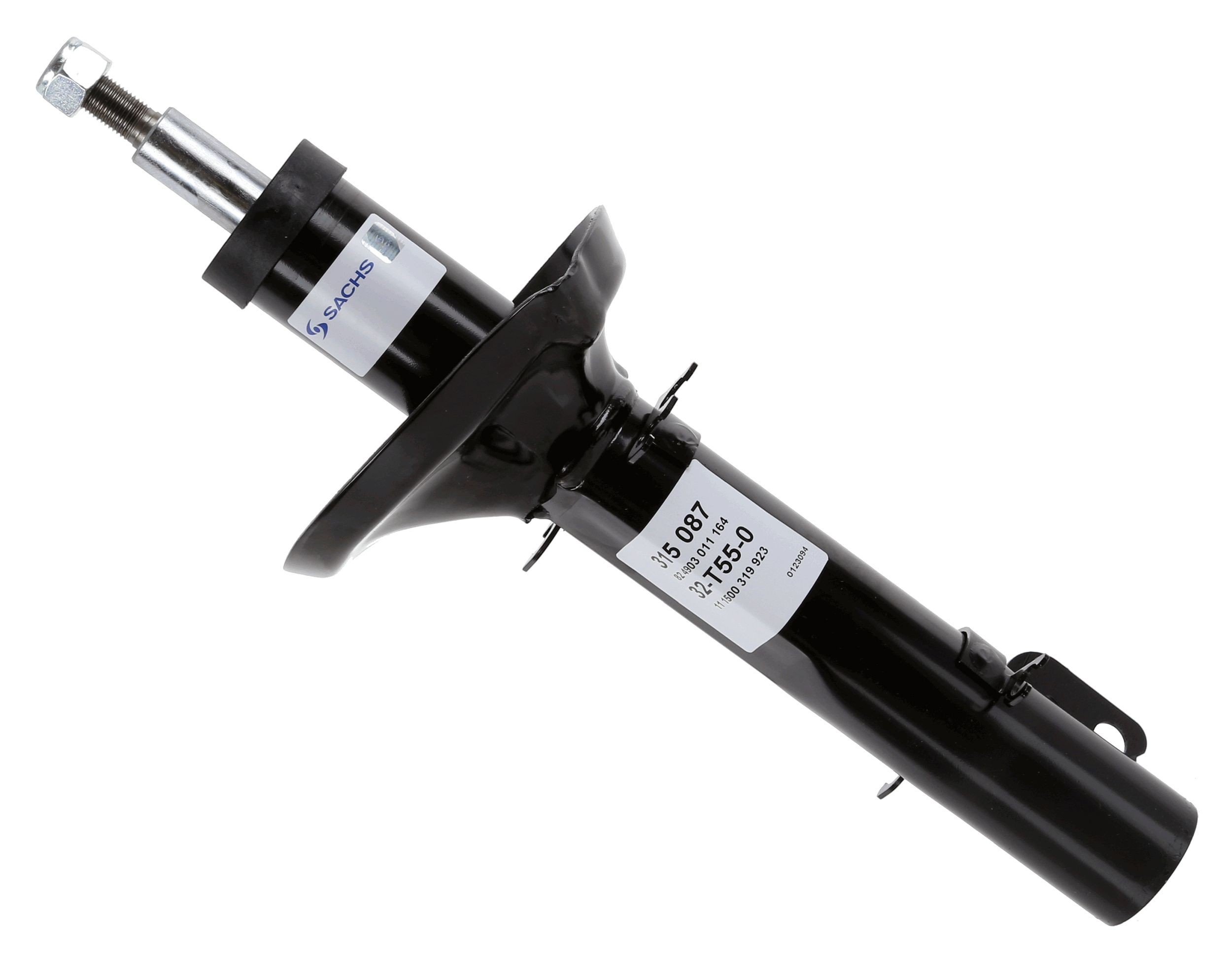 SACHS 315087 Shock absorber Oil Pressure, Twin-Tube, Suspension Strut, Top pin