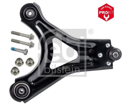 FEBI BILSTEIN with attachment material, with bearing(s), with ball joint, Front Axle Right, Control Arm, Sheet Steel Control arm 33096 buy